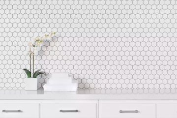 White Hexagon